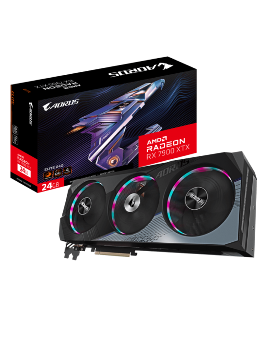 Gigabyte AORUS Radeon RX 7900 XTX ELITE 24G AMD 24 Go GDDR6