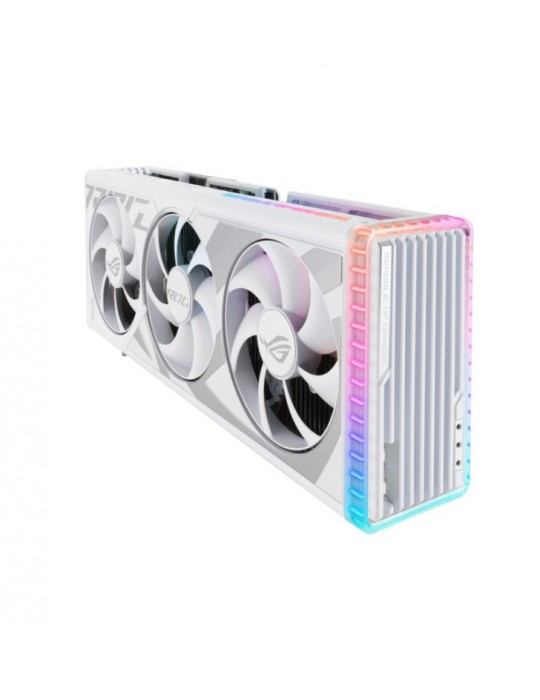 ASUS ROG -STRIX-RTX4090-O24G-WHITE NVIDIA GeForce RTX 4090 24 Go GDDR6X