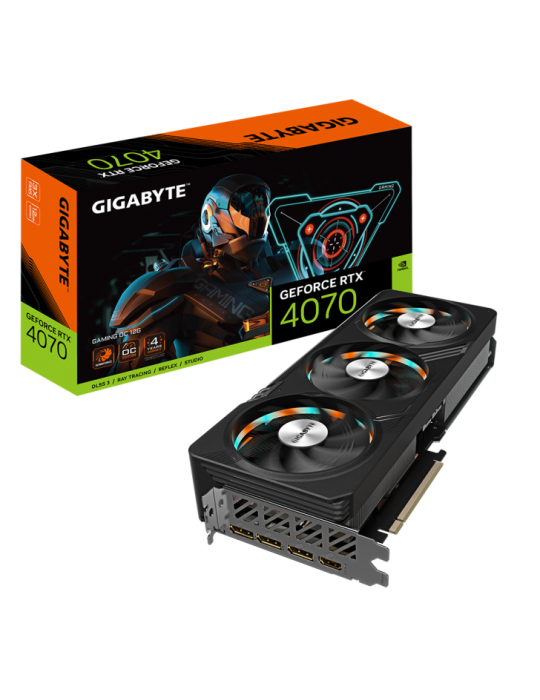 Gigabyte GV-N4070GAMING OC-12GD carte graphique NVIDIA GeForce RTX 4070 12 Go GDDR6X