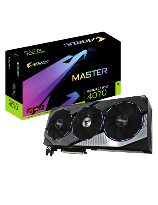 Gigabyte AORUS GeForce RTX 4070 MASTER 12G NVIDIA 12 Go GDDR6X