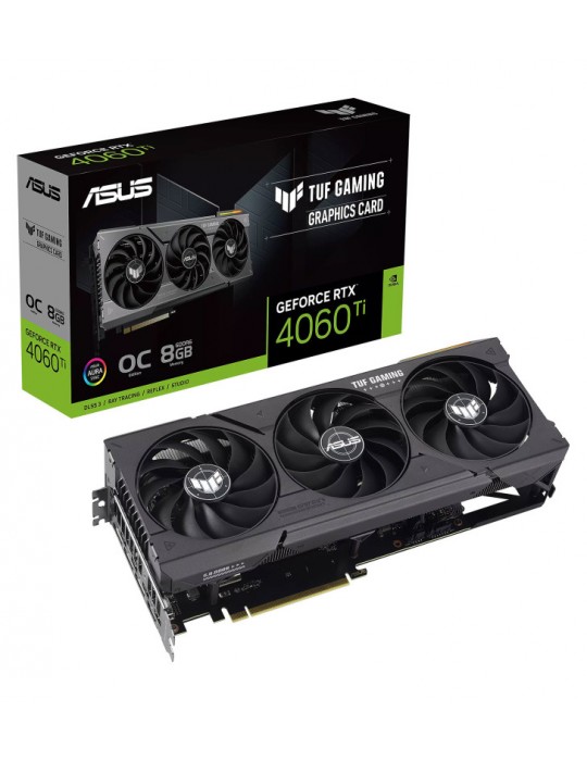 ASUS TUF Gaming TUF-RTX4060TI-O8G-GAMING NVIDIA GeForce RTX 4060 Ti 8 Go GDDR6