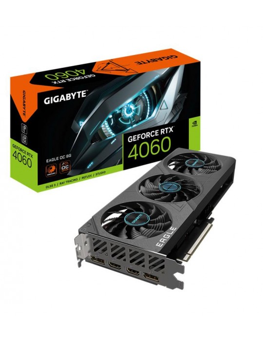 Gigabyte GeForce RTX 4060 EAGLE OC 8G NVIDIA 8 Go GDDR6