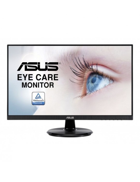 ASUS VA24DQ ÃƒÂ©cran plat de PC 60,5 cm (23.8") 1920 x 1080 pixels Full HD LED Noir