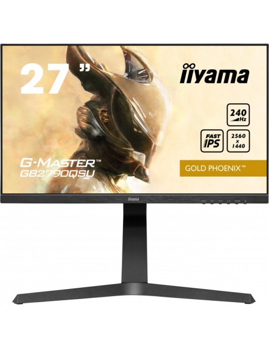 iiyama G-MASTER GB2790QSU-B1 ÃƒÂ©cran plat de PC 68,6 cm (27") 2560 x 1440 pixels Wide Quad HD LED Noir