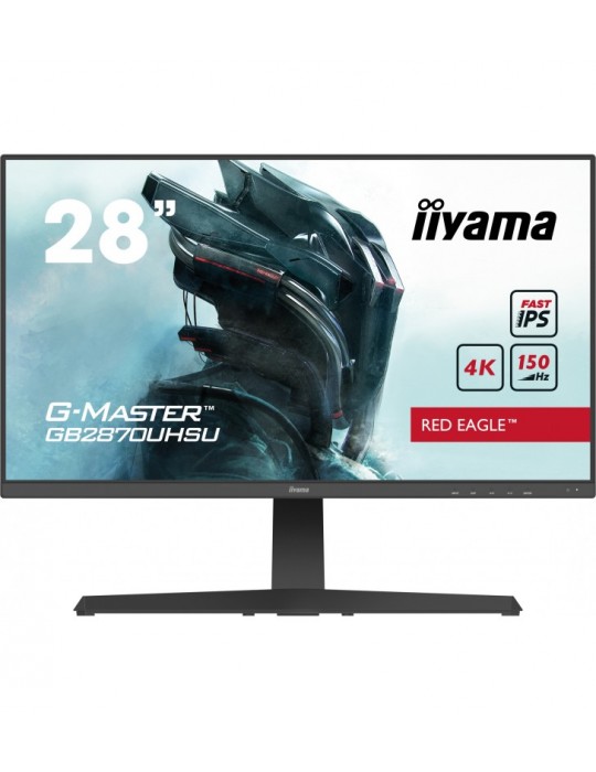 iiyama G-MASTER GB2870UHSU-B1 ÃƒÂ©cran plat de PC 71,1 cm (28") 3840 x 2160 pixels 4K Ultra HD LED Noir