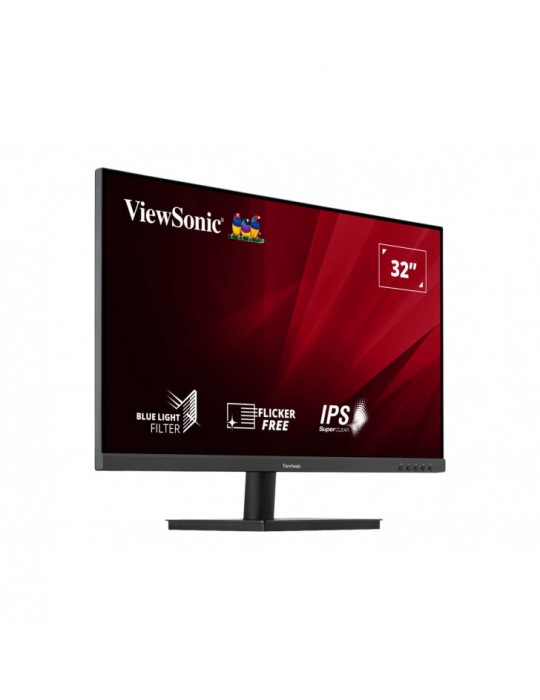 Viewsonic VA VA3209-2K-MHD ÃƒÂ©cran plat de PC 81,3 cm (32") 2560 x 1440 pixels Quad HD Noir