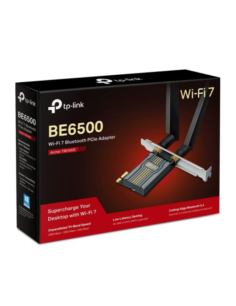 TP-LINK Adaptateur Wi-Fi 7 Bluetooth 5.4 PCIe | DOTIRI