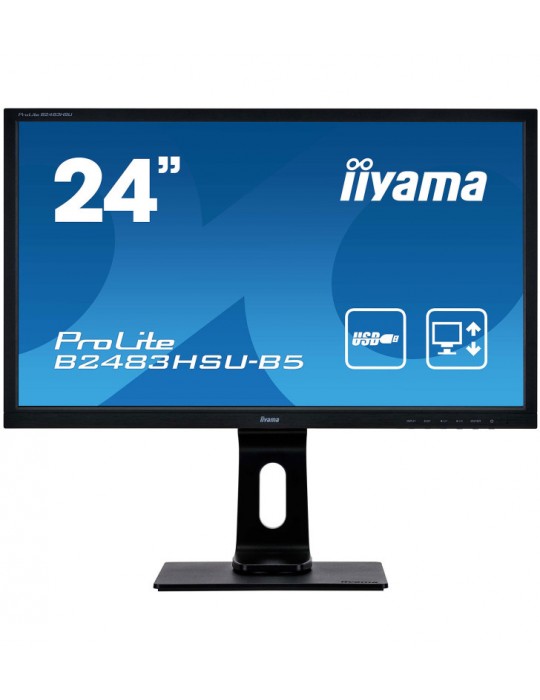 iiyama ProLite XB2483HSU-B5 LED display 60,5 cm (23.8") 1920 x 1080 pixels Full HD Noir