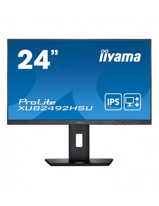 iiyama ProLite XUB2492HSU-B5 LED display 60,5 cm (23.8") 1920 x 1080 pixels Full HD Noir