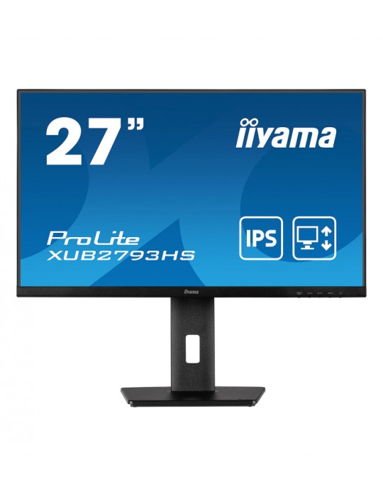 iiyama ProLite XUB2793HS-B5 LED display 68,6 cm (27") 1920 x 1080 pixels Full HD Noir