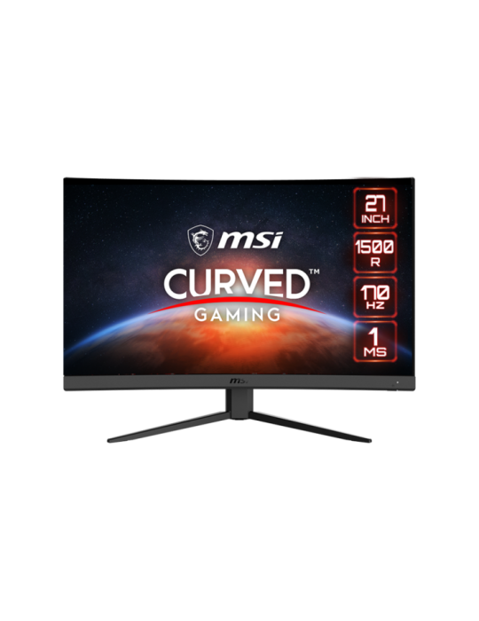 MSI G27C4 E2 ÃƒÂ©cran plat de PC 68,6 cm (27") 1920 x 1080 pixels Full HD LCD Noir