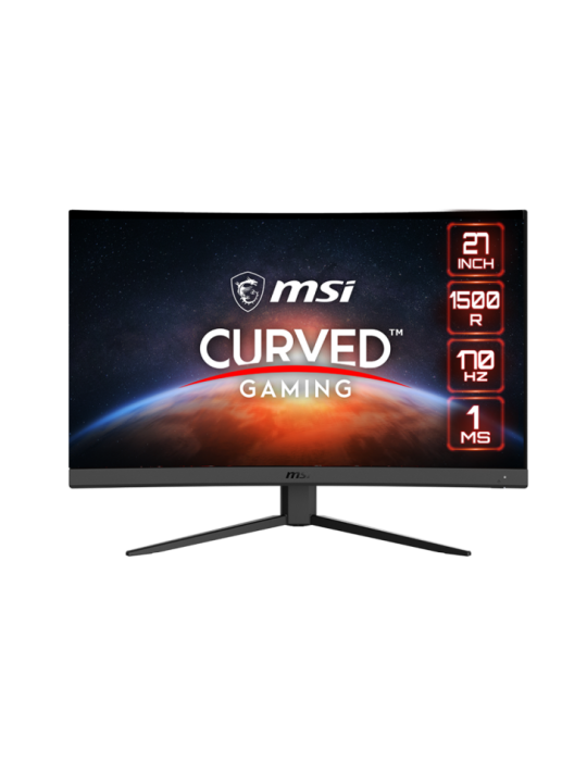 MSI G27CQ4 E2 ÃƒÂ©cran plat de PC 68,6 cm (27") 2560 x 1440 pixels Wide Quad HD LCD Noir