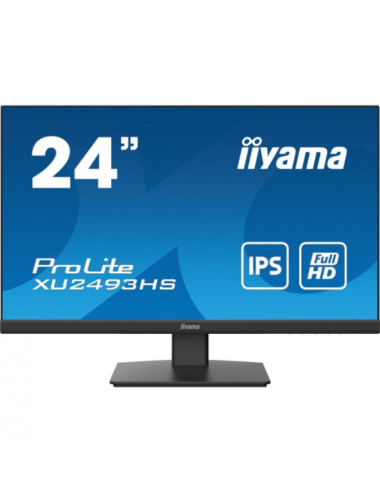 iiyama XU2493HS-B5 ÃƒÂ©cran plat de PC 61 cm (24") 1920 x 1080 pixels Full HD LED Noir