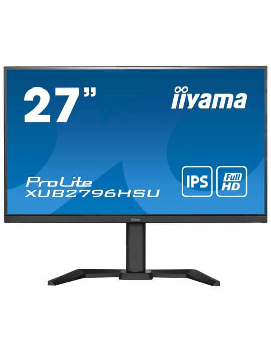 iiyama ProLite XUB2796HSU-B5 ÃƒÂ©cran plat de PC 68,6 cm (27") 1920 x 1080 pixels Full HD LED Noir