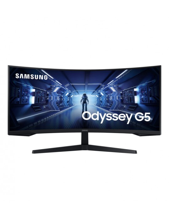 Samsung Odyssey C34G55TWWP ÃƒÂ©cran plat de PC 86,4 cm (34") 3440 x 1440 pixels UltraWide Dual Quad HD LED Noir