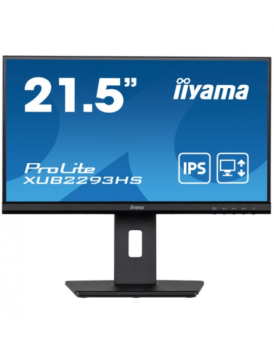 iiyama ProLite XUB2293HS-B5 ÃƒÂ©cran plat de PC 54,6 cm (21.5") 1920 x 1080 pixels Full HD LED Noir