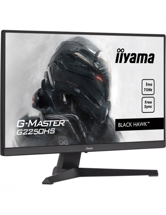 iiyama G-MASTER G2250HS-B1 ÃƒÂ©cran plat de PC 54,6 cm (21.5") 1920 x 1080 pixels Full HD LED Noir