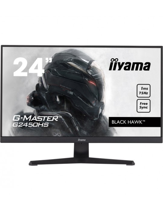 iiyama G-MASTER G2450HS-B1 ÃƒÂ©cran plat de PC 60,5 cm (23.8") 1920 x 1080 pixels Full HD LED