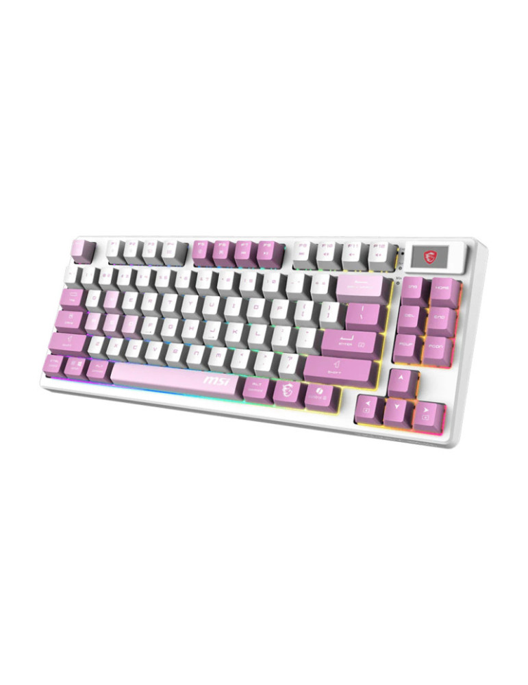 MSI FORGE GK600 TKL W VIOLET FR | DOTIRI
