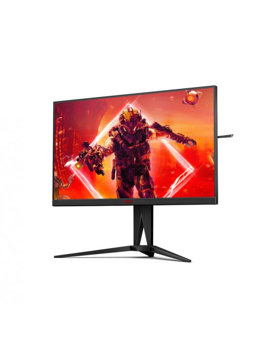 AOC AGON 5 AG275QZN/EU ÃƒÂ©cran plat de PC 68,6 cm (27") 2560 x 1440 pixels Quad HD Noir, Rouge