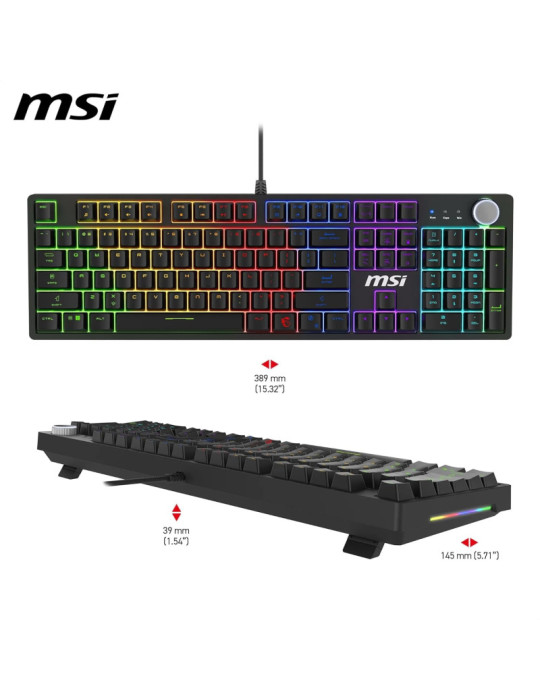 MSI FORGE GK320 RED FR | DOTIRI