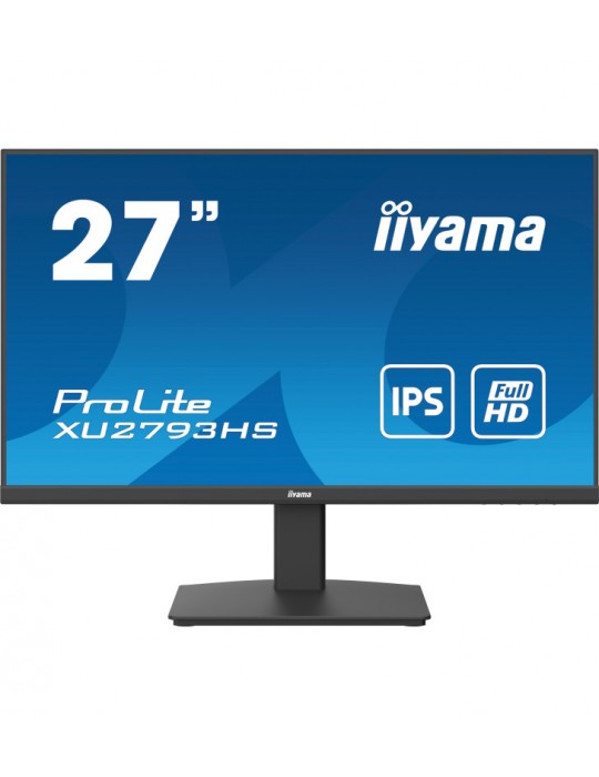 iiyama ProLite ÃƒÂ©cran plat de PC 68,6 cm (27") 1920 x 1080 pixels Full HD LED Noir