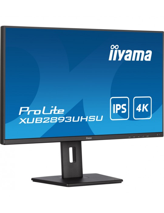 iiyama ProLite ÃƒÂ©cran plat de PC 71,1 cm (28") 3840 x 2160 pixels 4K Ultra HD LED Noir