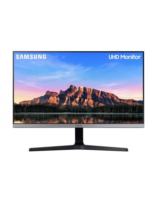 Samsung U28R550UQP ÃƒÂ©cran plat de PC 71,1 cm (28") 3840 x 2160 pixels 4K Ultra HD LED Gris