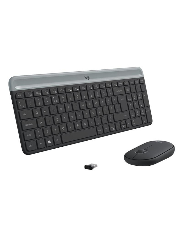 Logitech KIT MK470 Slim Noir | DOTIRI