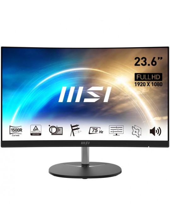 MSI Pro MP241CA ÃƒÂ©cran plat de PC 59,9 cm (23.6") 1920 x 1080 pixels Full HD Noir