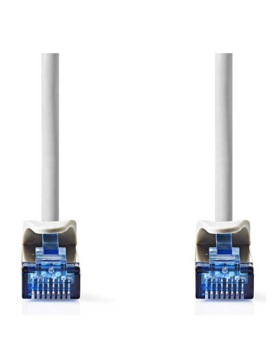 CABLE RJ45 CAT-6a S/FTP  MALE -MALE 10M GRIS