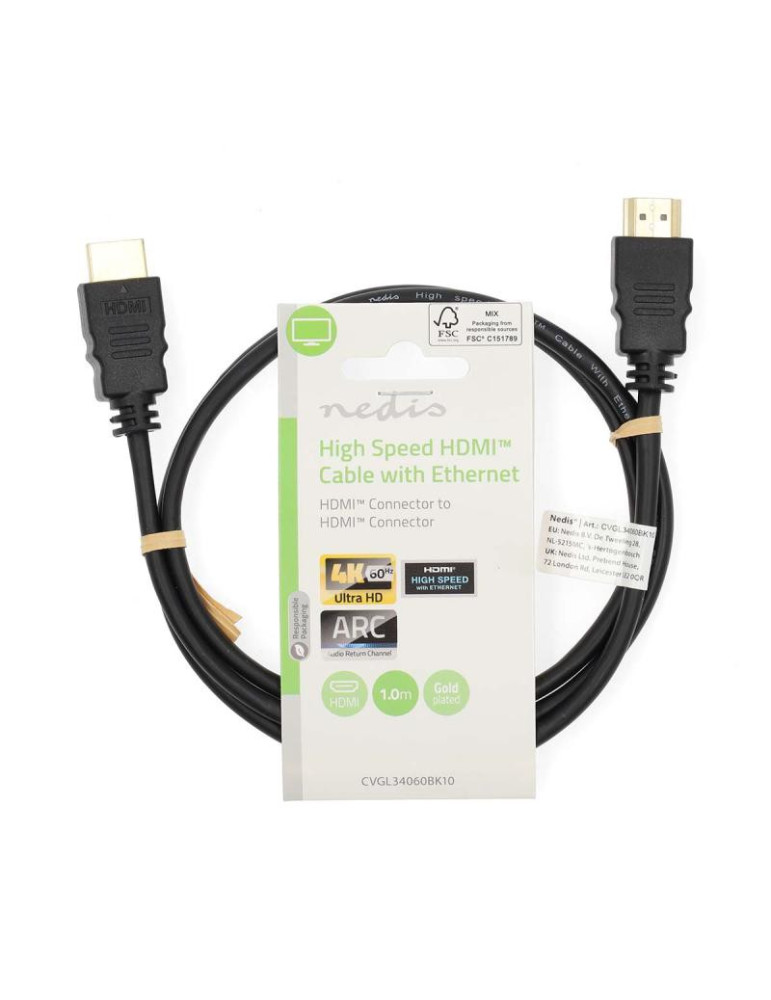 CABLE HDMI HIGH SPEED 1m | DOTIRI