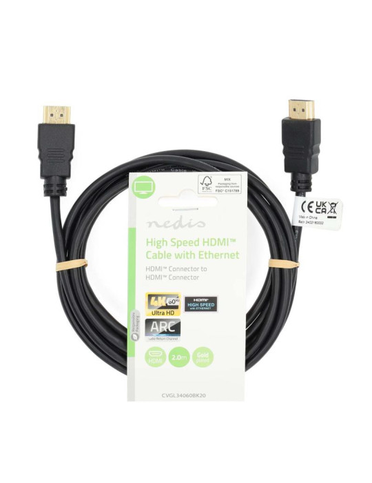 CABLE HDMI HIGH SPEED 2m | DOTIRI