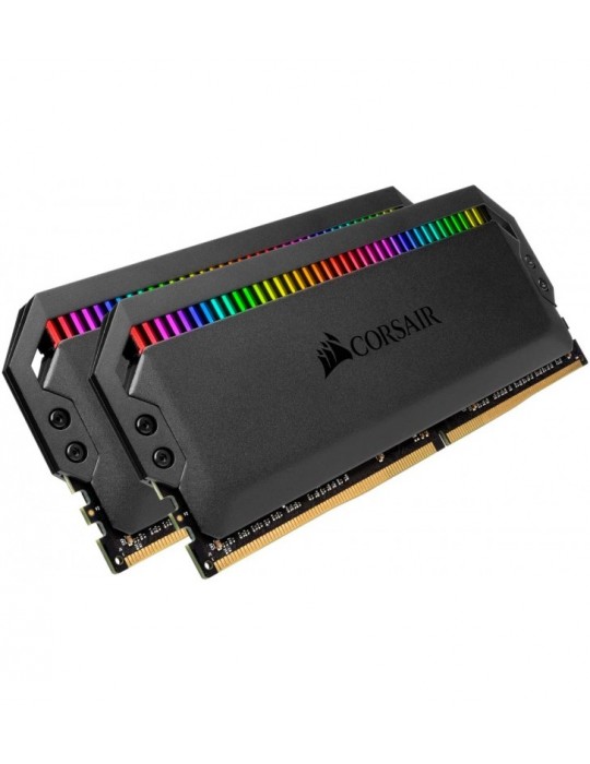 CORSAIR DOMINATOR Platinium RGB Heatspreader 16GO (2X8GO) DDR4 4000 MHZ