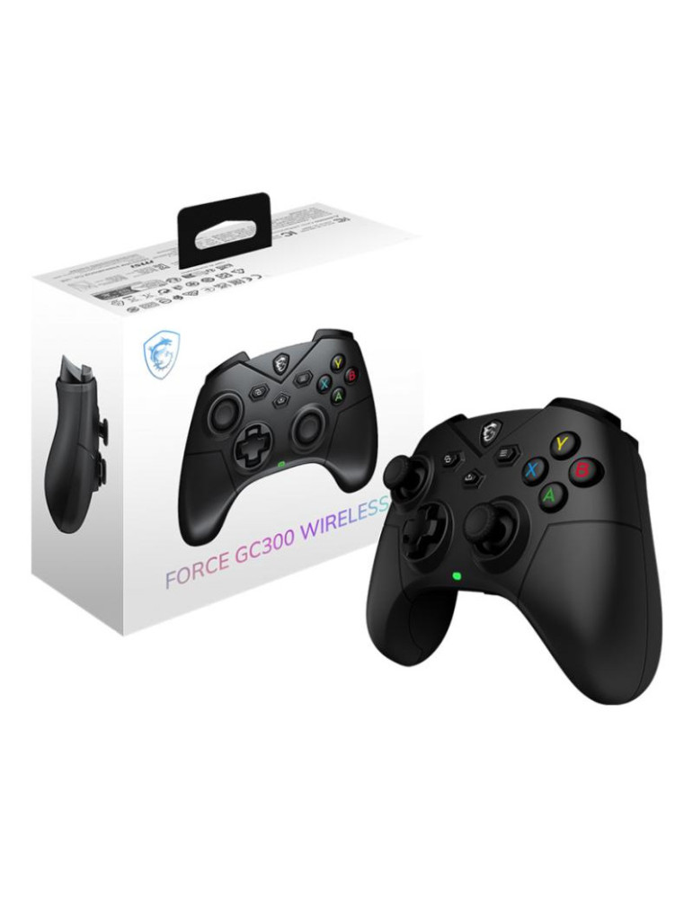 MSI FORCE GC300 WIRELESS Noir USB 2.0 Manette de | DOTIRI