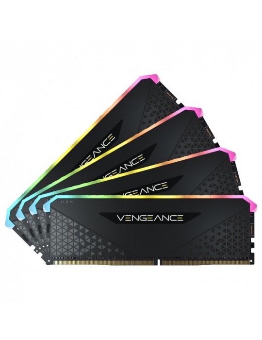 CORSAIR Vengeance RGB RT 32G (4x8G) DDR4 3200MHz Noir