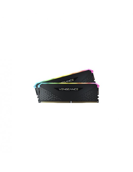 CORSAIR Vengeance RGB RS 16G (2x8G) DDR4 3200MHz Noir