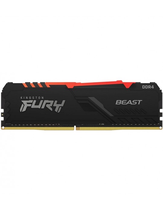 KINGSTON 8G (1x8G) D4 3200Mhz FURY Beast RGB