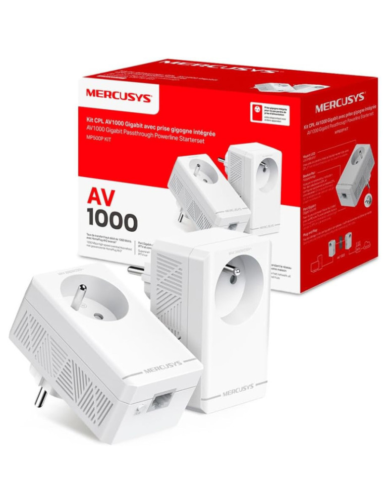 Mercusys MP500P ( Pack de 2 ) CPL  *MP500P KIT | DOTIRI