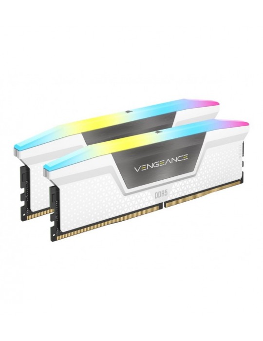 CORSAIR VENGEANCE DDR5 32GB (2x16GB) DDR5 6000 MHZ C40 BLANC