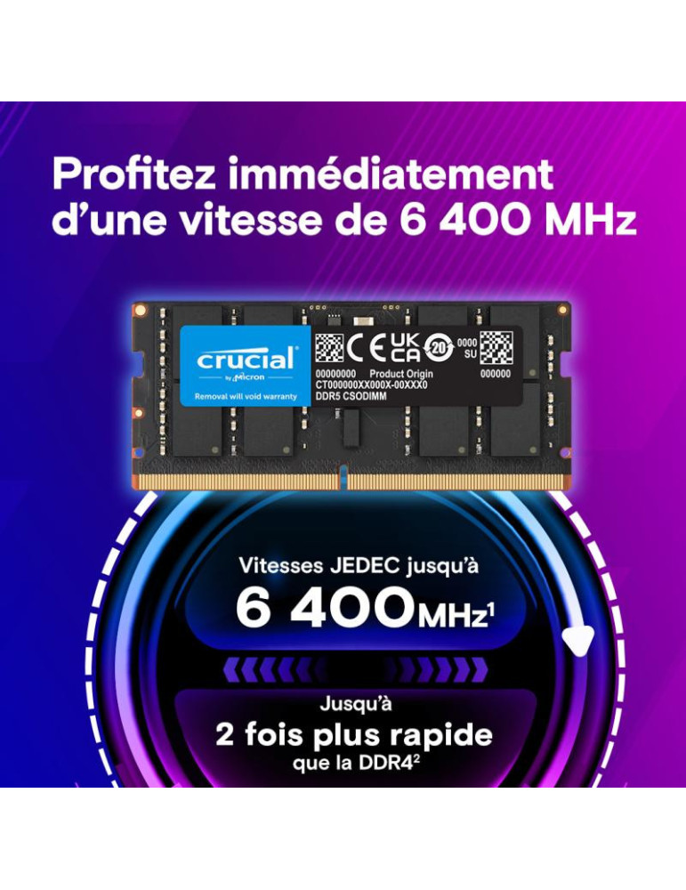 Crucial CT32G64C52CS5 module de mémoire 32 Go 1 | DOTIRI
