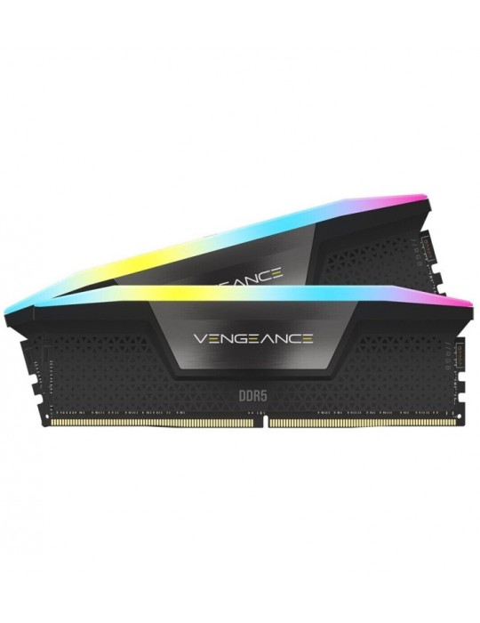 CORSAIR VENGEANCE RGB DDR5 6000 32G (2X16G) NOIR