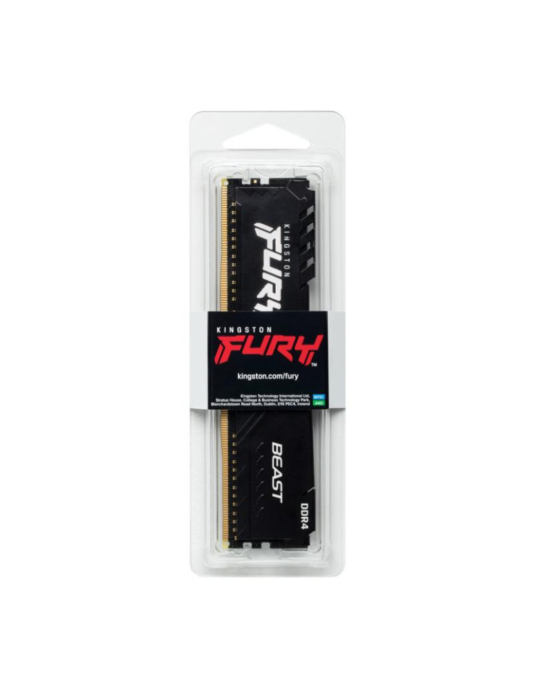 KINGSTON 8G (1x8G) D4 3600Mhz FURY Beast Black | DOTIRI