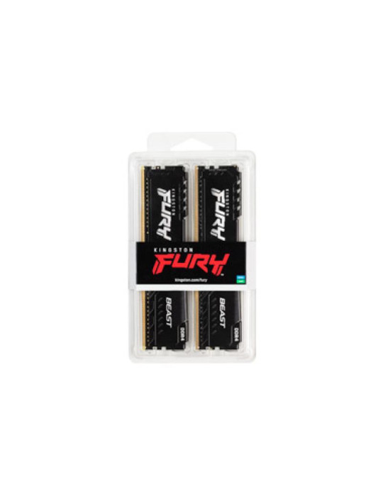 KINGSTON 16G (2x8G) D4 3200Mhz FURY Beast Black | DOTIRI