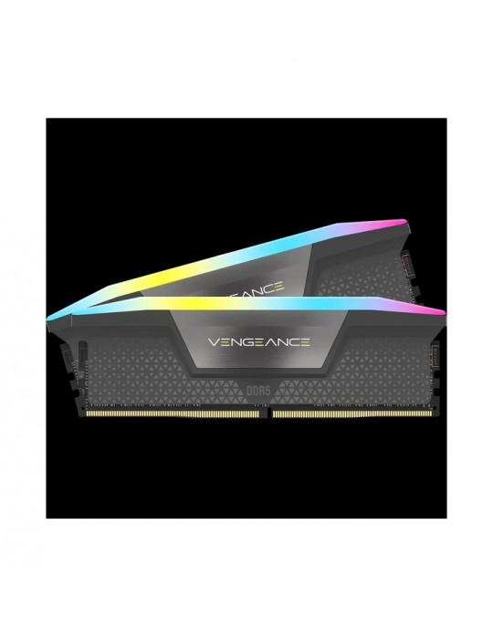 CORSAIR VENGEANCE RGB LED DDR5 Cool Grey 5200 32GB (2X16G)