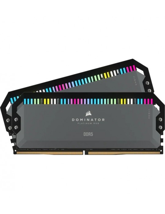 CORSAIR  DOMINATOR PLATINUM RGB LED DDR5 Cool Grey 5600 32GB (2X16G)