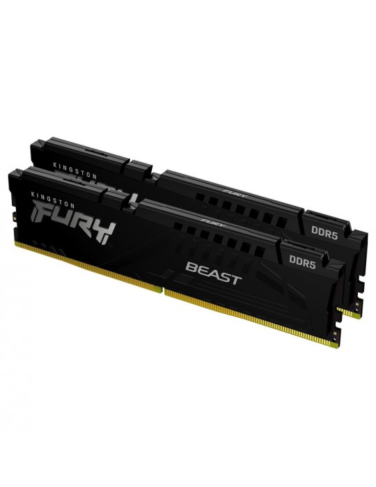 KINGSTON 32G (2x16G) D5 5200Mhz FURY BEAST RGB XMP