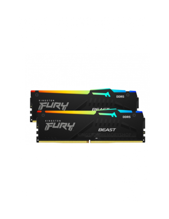 KINGSTON 32G (2x16G) D5 6000Mhz FURY BEAST RBG EXPO