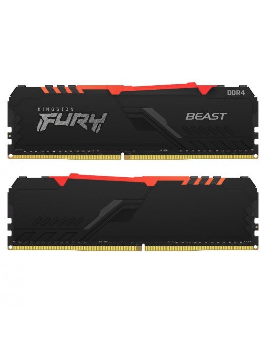 KINGSTON 32G (2x16G) D4 3200Mhz FURY Beast RGB