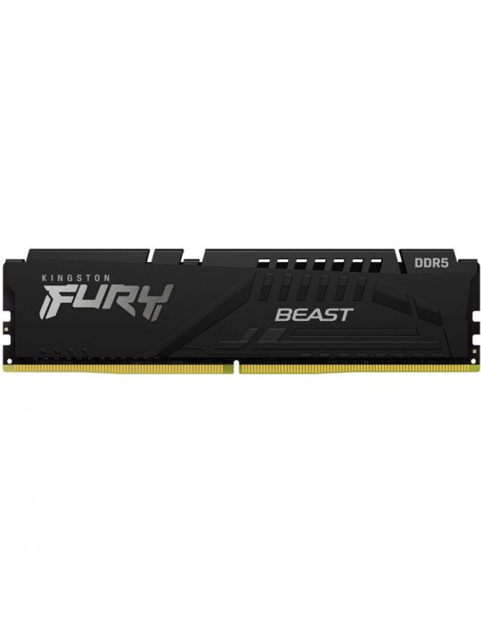 KINGSTON 32G (1X32G) D5 6000Mhz FURY BEAST  BLACK EXPO